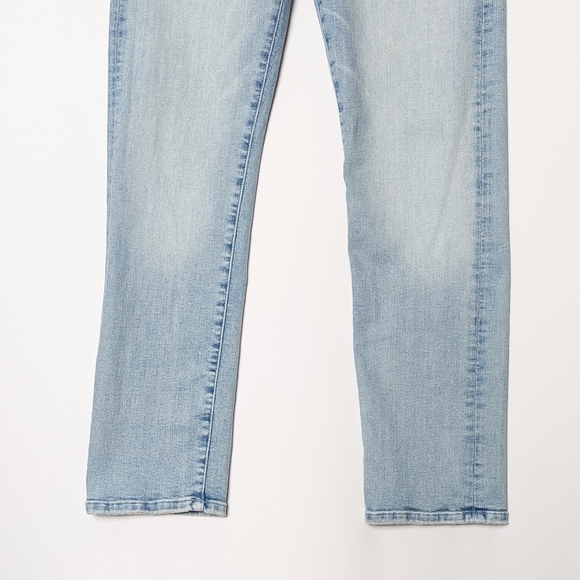 MOTHER Hiker Hover Jeans Innerspace Blue Size 26 Tapered Straight Leg Jean - Picture 13 of 14